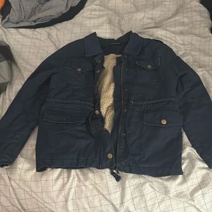 Fur Lined Cotten Coat